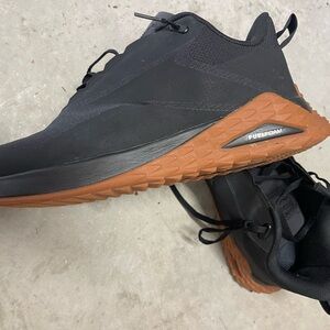 Reebok Black and Tan Men's Athletic Shoes